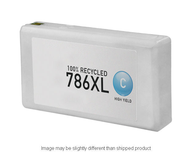 Replacement EPSON T786XL220-S HI YLD CYAN Ink