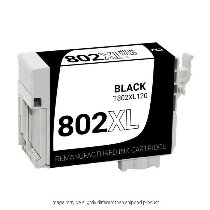 Replacement EPSON T802XL120 HI YLD BLACK Ink