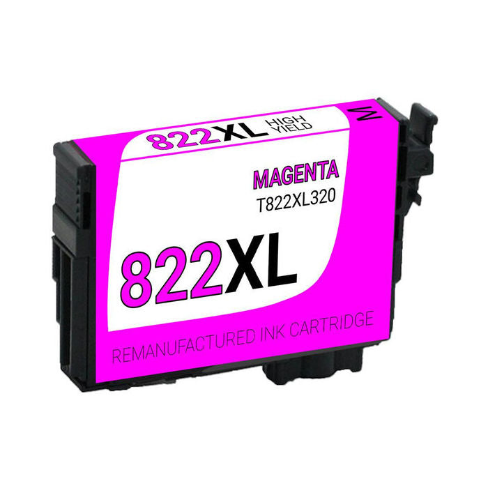 Replacement EPSON T822XL320-S HI YLD MAGENTA Ink