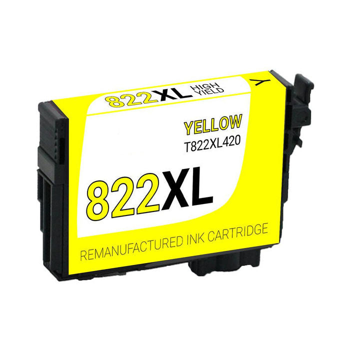 Replacement EPSON T822XL420-S HI YLD YELLOW Ink