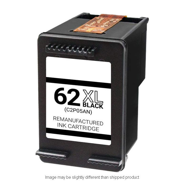 Replacement HP C2P05AN #62XL HI YLD BLACK Ink