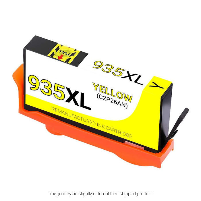 Replacement HP C2P26AN #935XL HI YELLOW Ink
