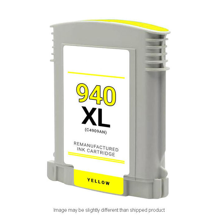 Replacement HP C4909AN #940XL HI YELLOW Ink