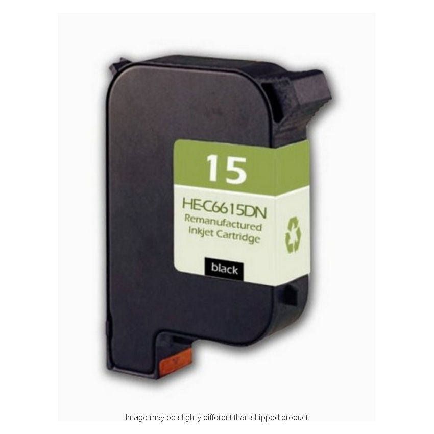 Replacement HP C6615DN #15 SD YLD BLACK Ink