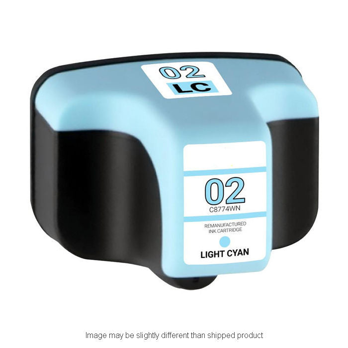 Replacement HP C8774WN LQ-#02 SD LT CYAN Ink