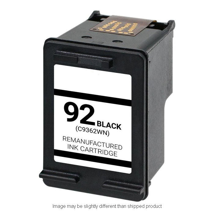 Replacement HP C9362WN #92 LW YLD BLACK Ink
