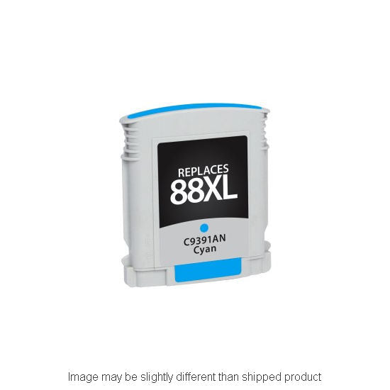 Replacement HP C9391AN #88XL HI CYAN Ink