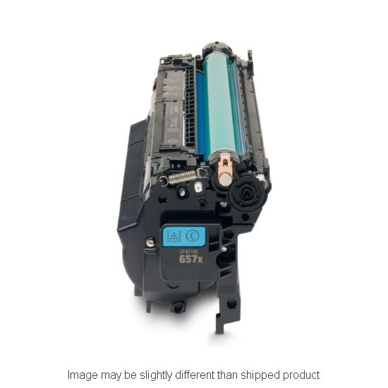 Premium Replacement HP CF471X 657X HI CYAN Toner