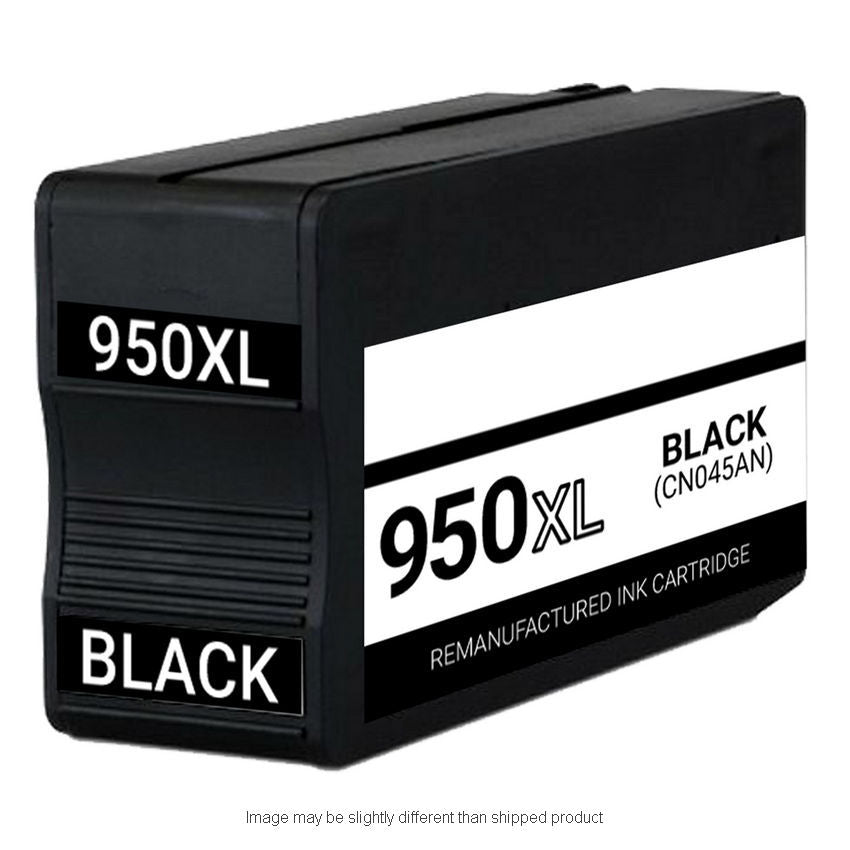 Replacement HP CN045AN #950XL HI BLACK Ink
