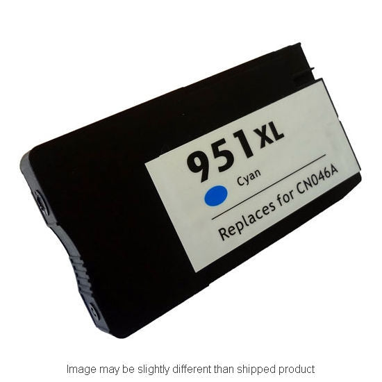 Replacement HP CN046AN #951XL HI CYAN Ink