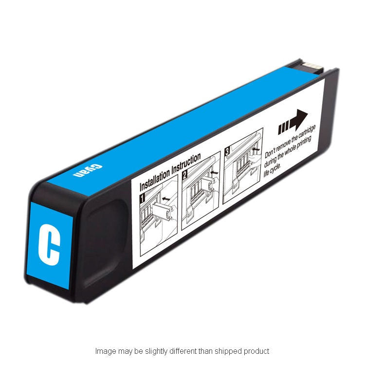 Replacement HP CN626AM #971XL HI CYAN Ink