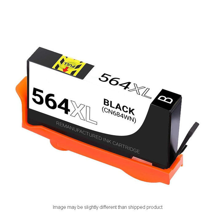 Replacement HP CN684WN #564XL HI BLACK Ink