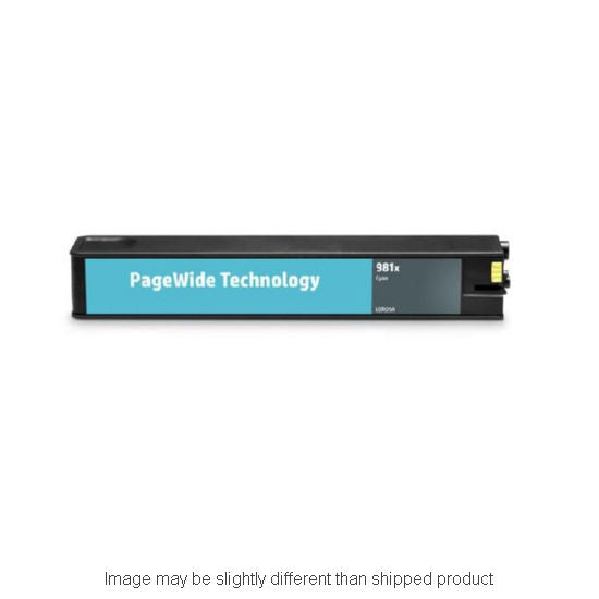 Replacement HP L0R09A #981X HI CYAN Ink