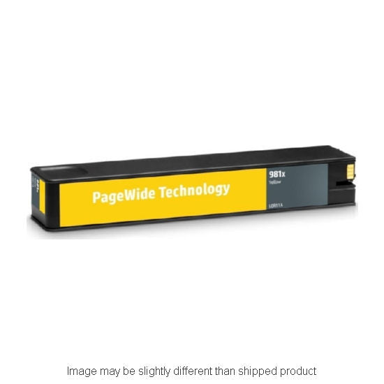 Replacement HP L0R11A #981X HI YELLOW Ink