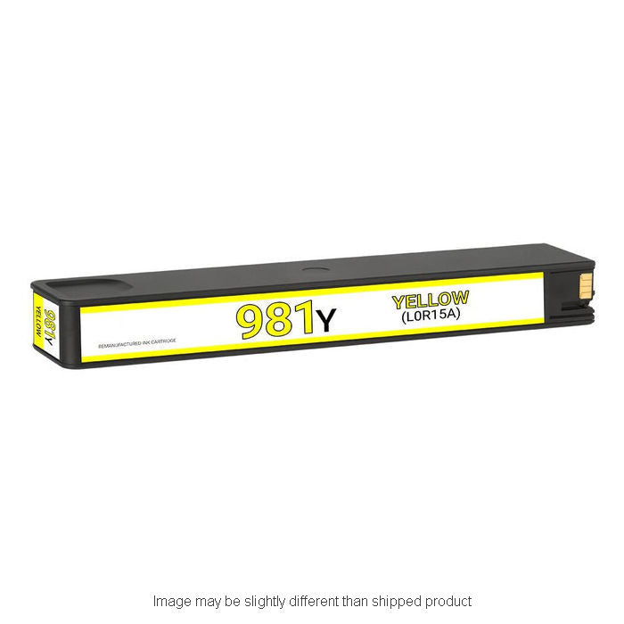 Replacement HP L0R15A #981Y XH YELLOW Ink