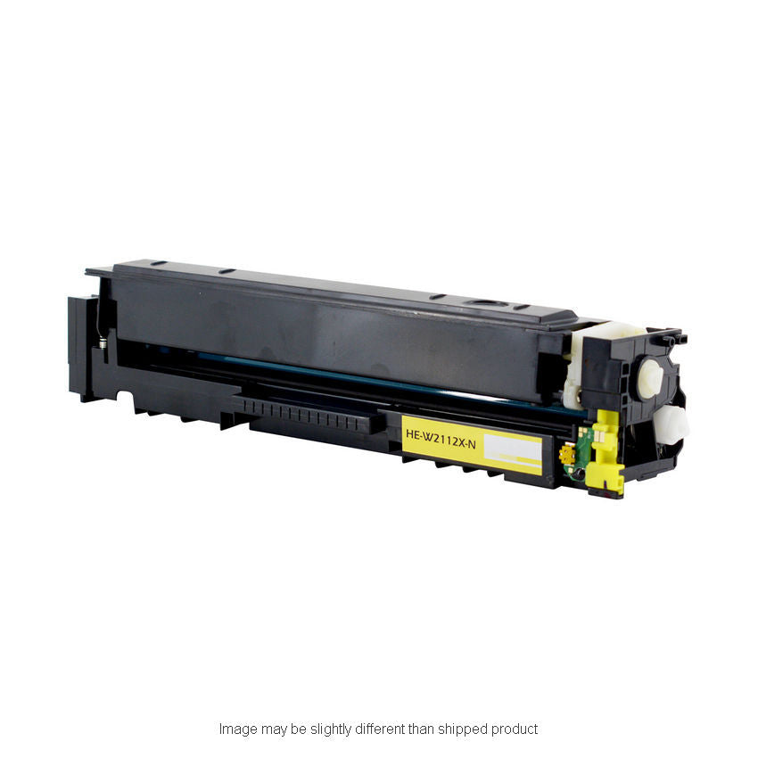 Replacement HP W2112X NEW CHIP 206X HI YELLOW Toner