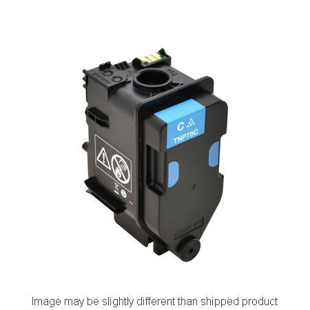 Replacement KONICA AAJW430 TNP79 SD CYAN Toner