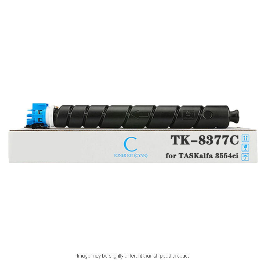 Replacement KYOCERA 1T02XDCUS0 TK8377 SD CYAN Toner