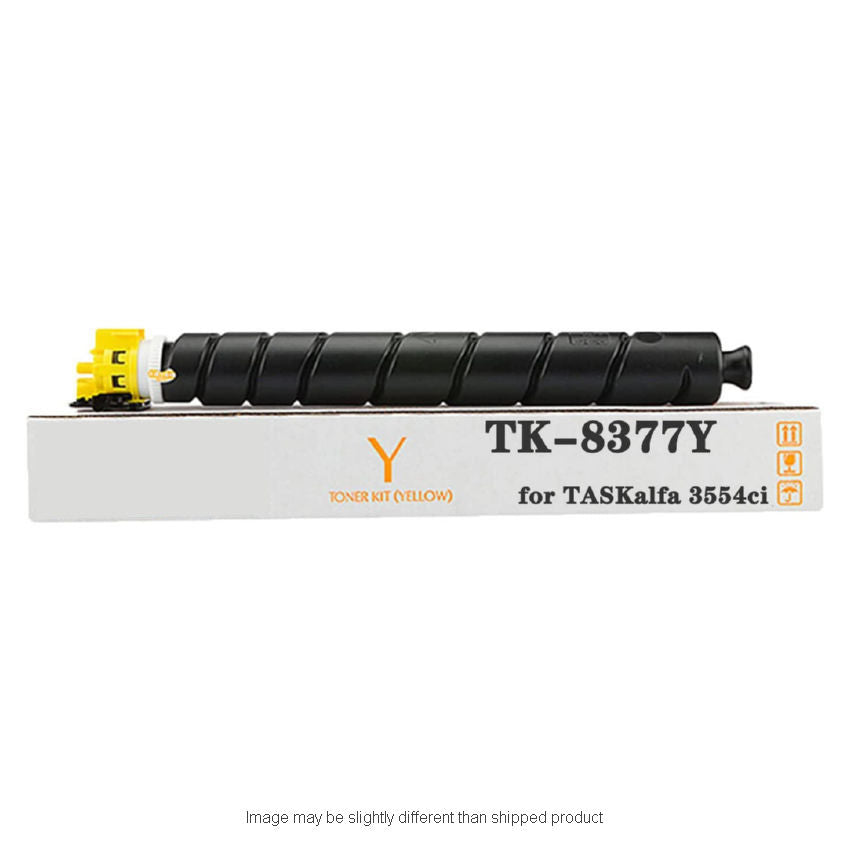 Replacement KYOCERA 1T02XDAUS0 TK8377 SD YELLOW Toner