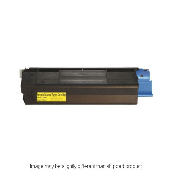 Replacement OKIDATA 42127401 HI YLD YELLOW Toner