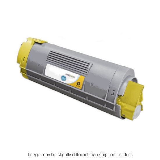 Replacement OKIDATA 43324401 HI YLD YELLOW Toner