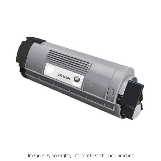 Replacement OKIDATA 43324404 HI YLD BLACK Toner