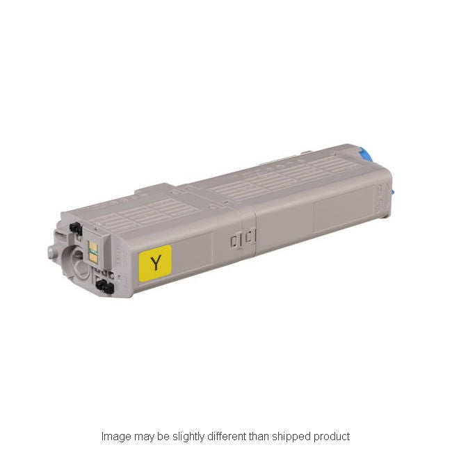 Replacement OKIDATA 46490601 HI YLD YELLOW Toner