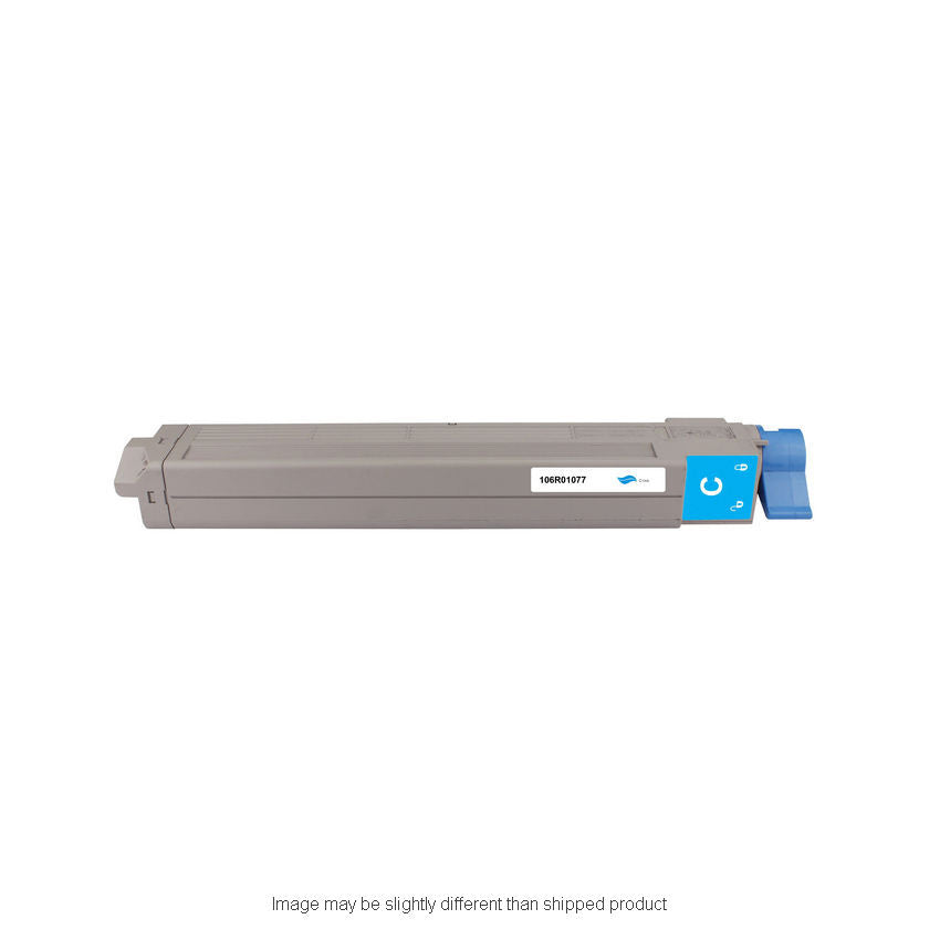 Replacement XEROX 106R01077 HI YLD CYAN Toner