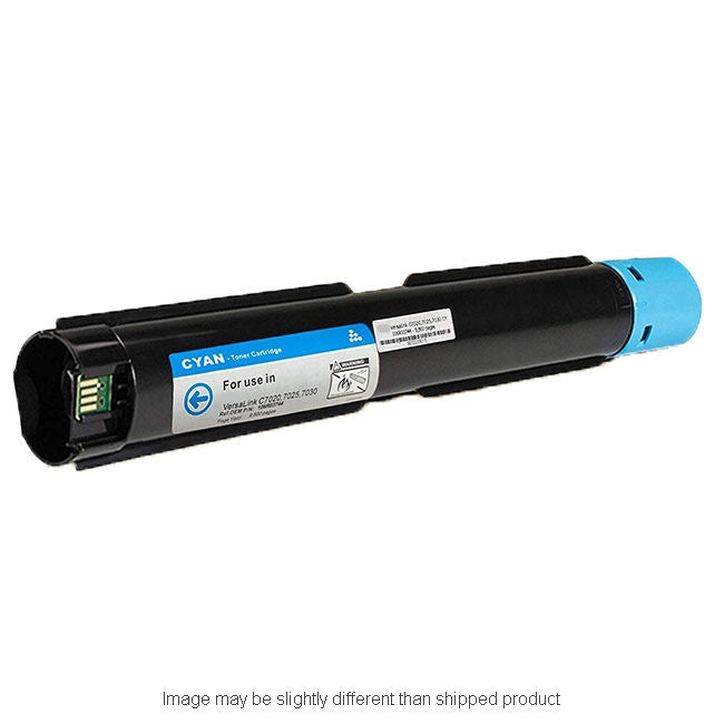 Replacement XEROX 106R03740 XH YLD CYAN Toner