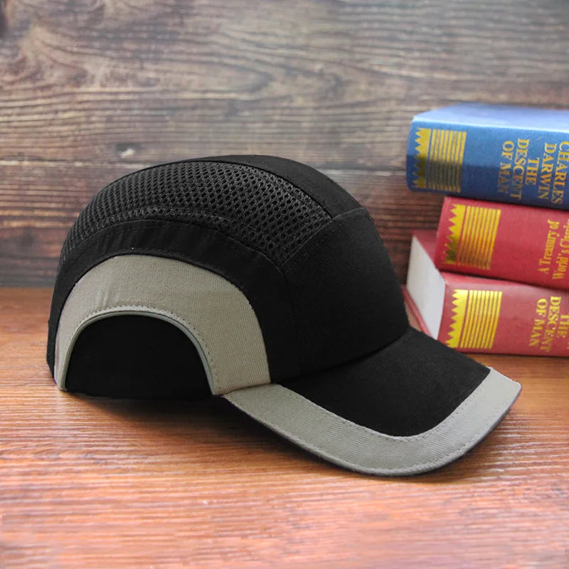Bump cap worn on site