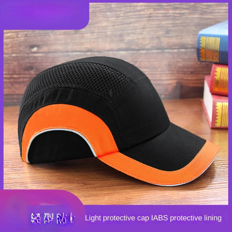 Safety bump cap with ABS inner shell