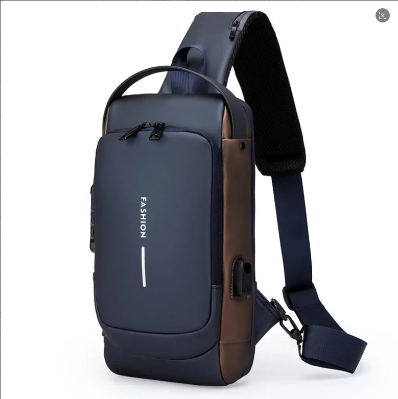Anti-Theft Crossbody Bag with Lock, view 7