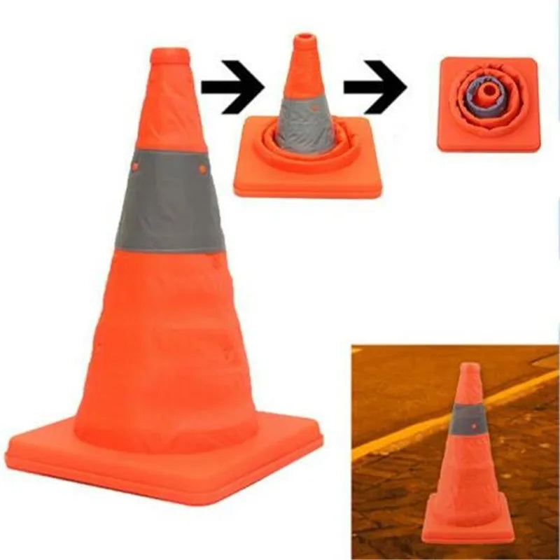 Collapsible 14 inch traffic cone