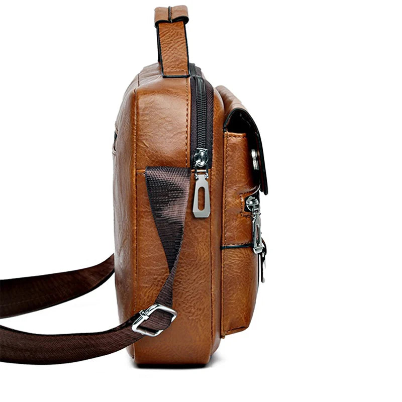 Retro Messenger Bag, Water-Resistant