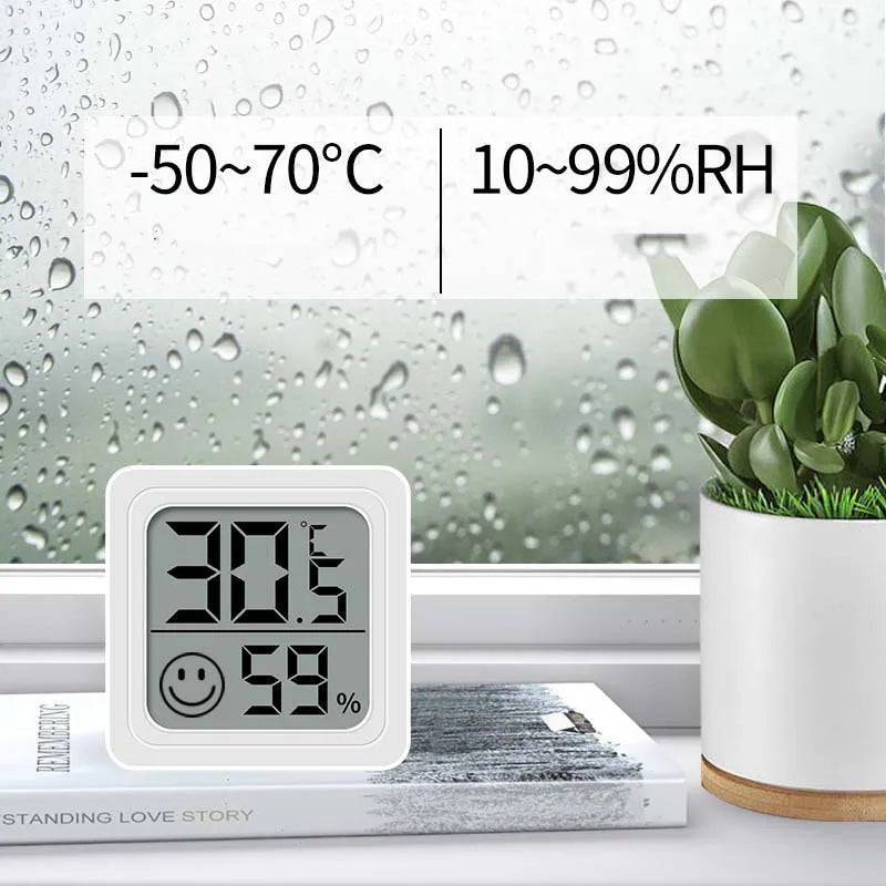 Hygrometer LCD readout