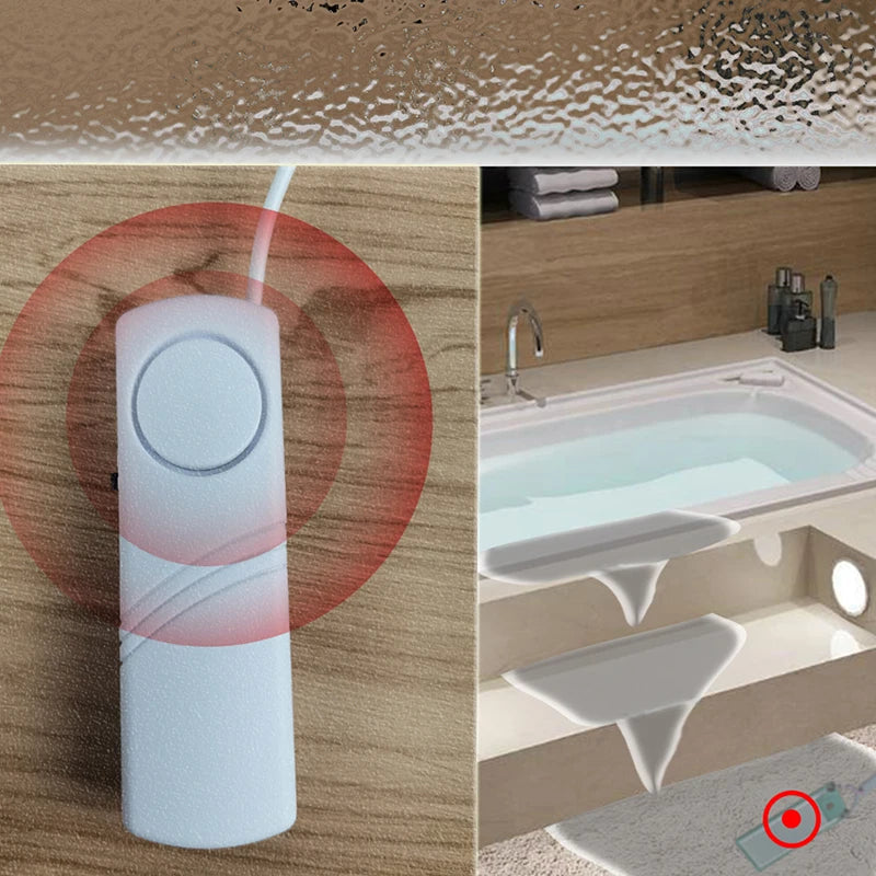 Leak sensor placed under an appliance
