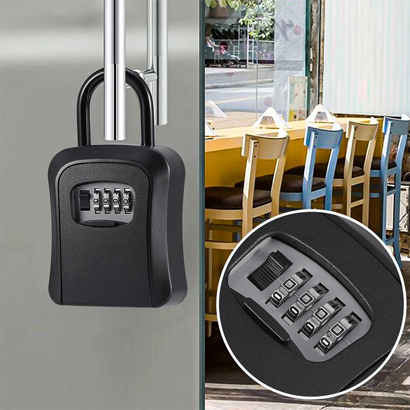 Lock box combination dials