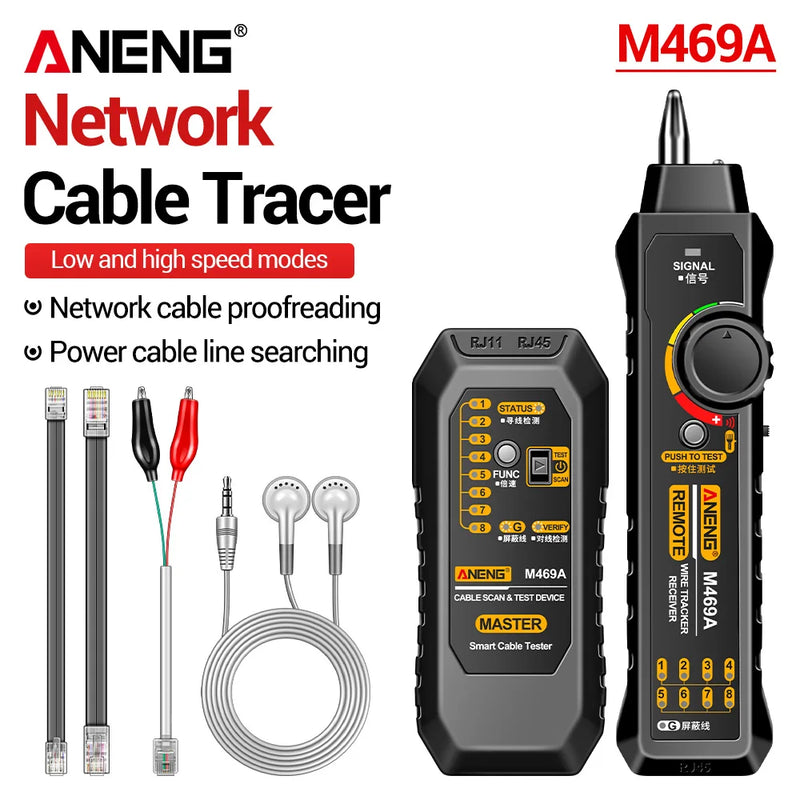 Network Cable Tester with Tracer