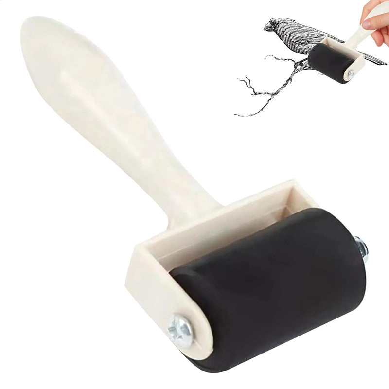 Brayer roller detail