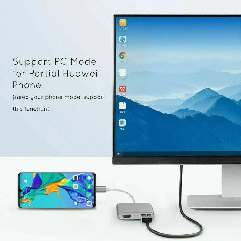 Hub dual HDMI ports