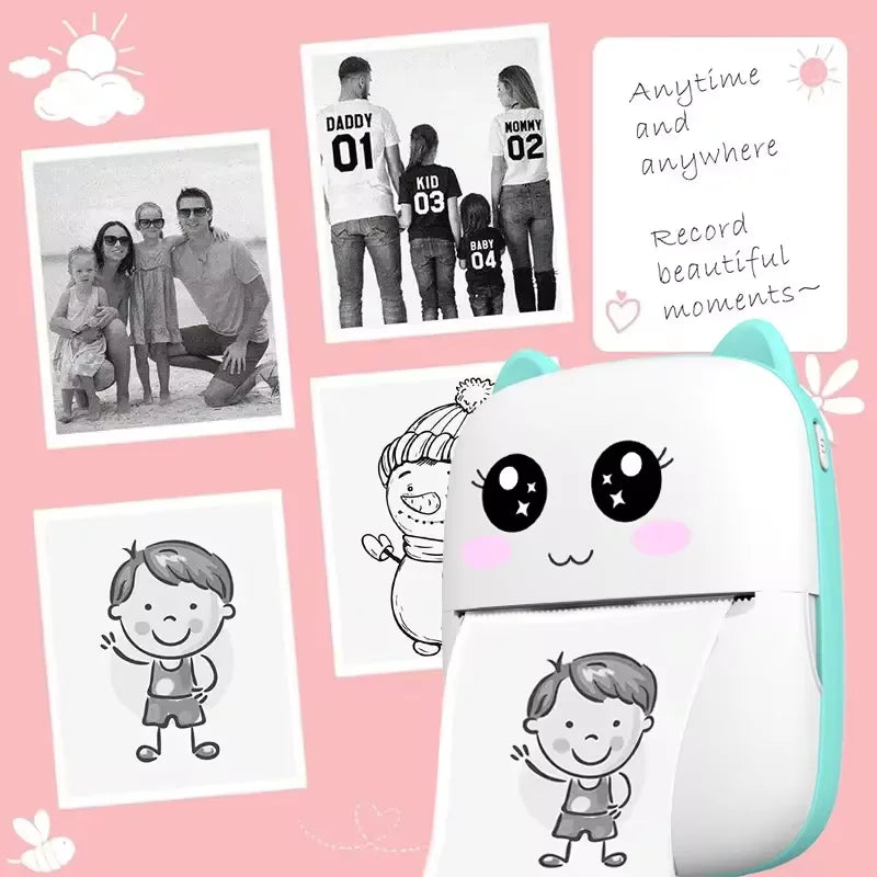 Portable Wireless Mini Printer