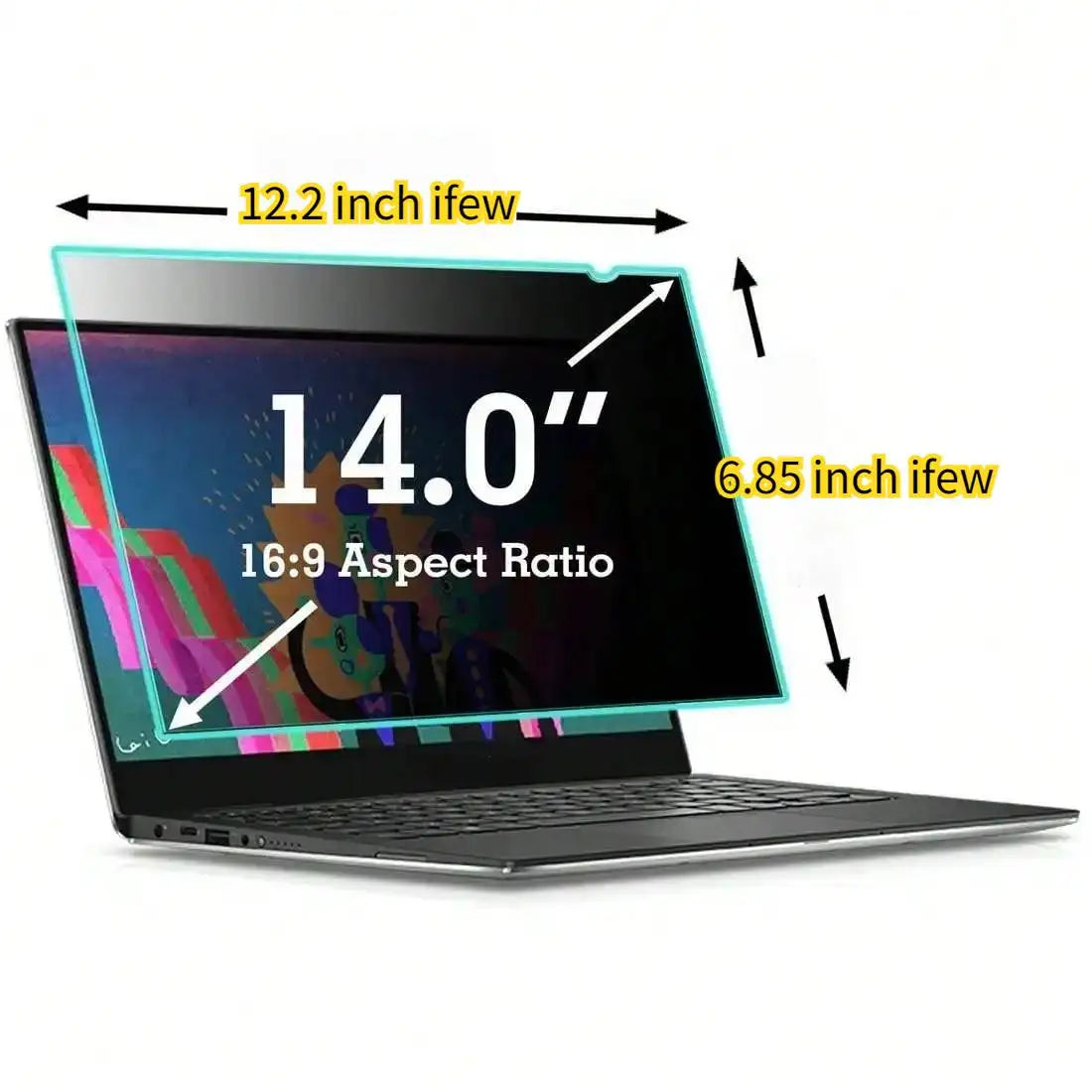 Laptop Privacy Filter for Signer Sessions, view 6