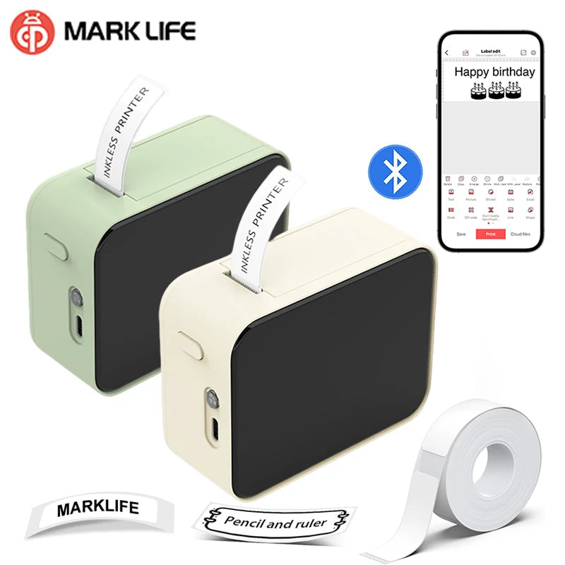 Wireless thermal label maker