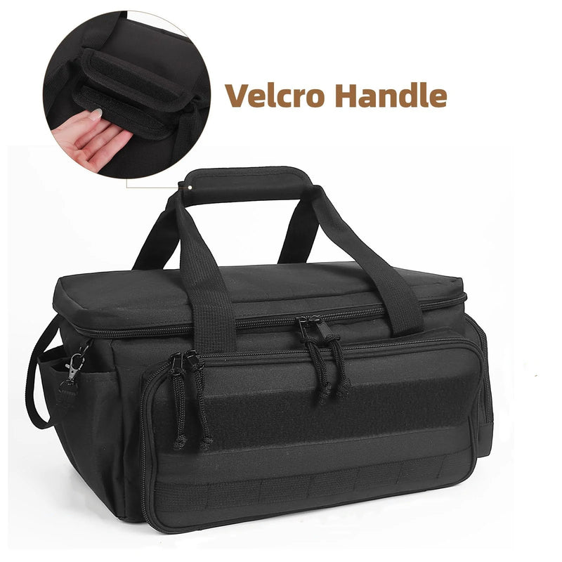 Tool bag reinforced handles