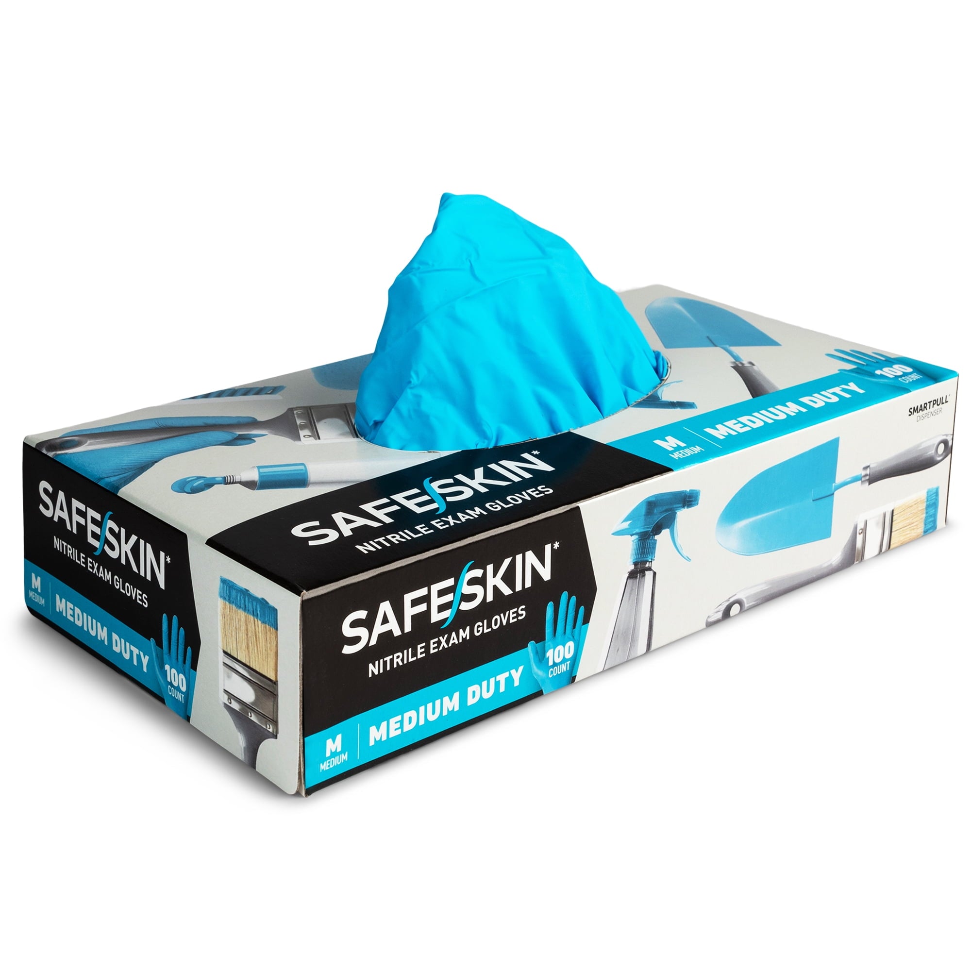 VGuard 3.5-mil Blue Nitrile Exam Disposable Gloves