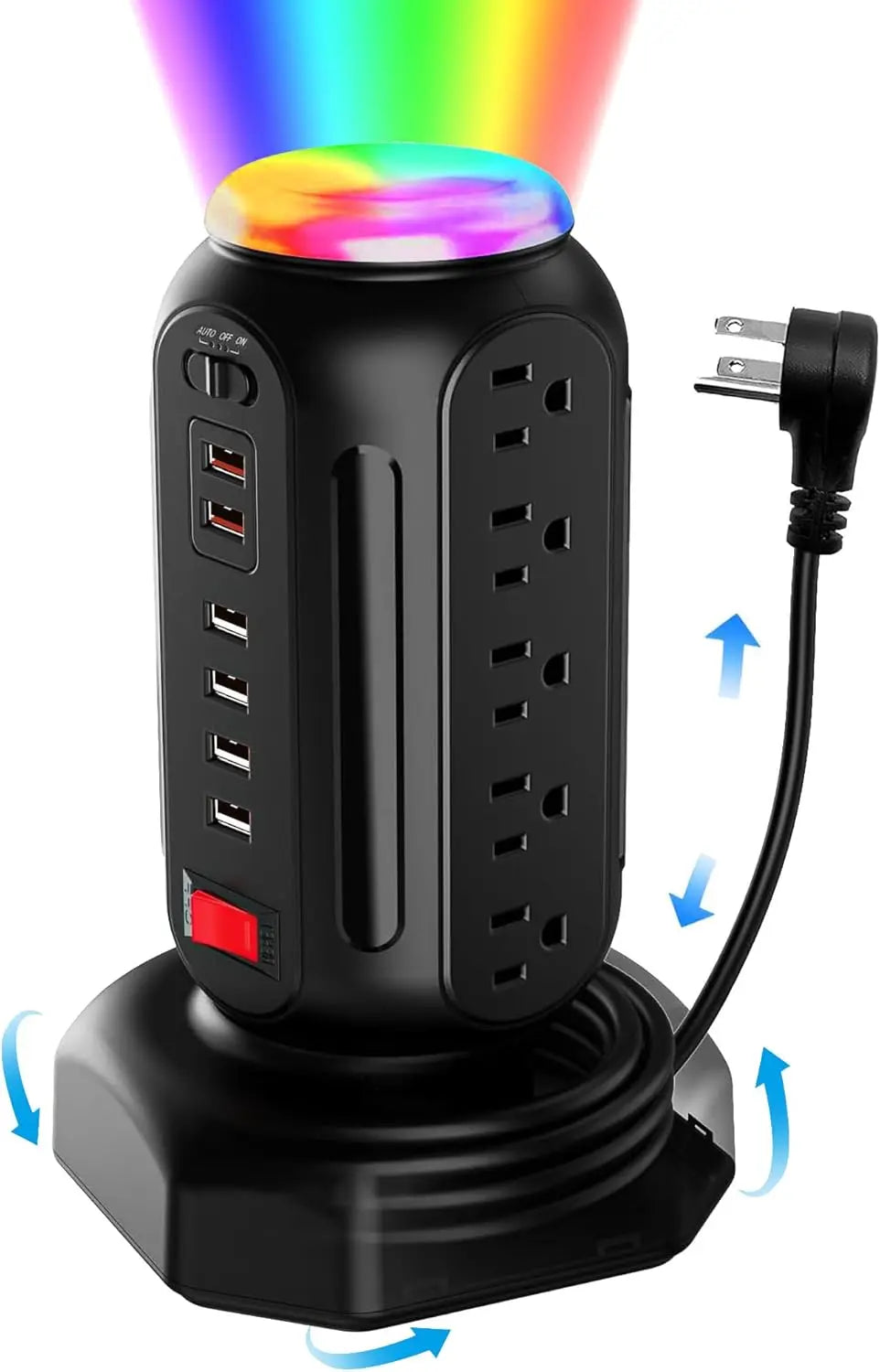 Power Strip Tower, 15 Outlets