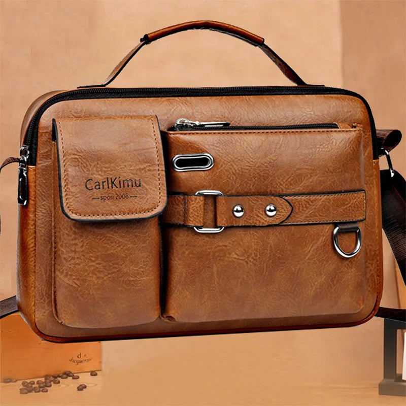 Retro Messenger Bag, Water-Resistant, view 2