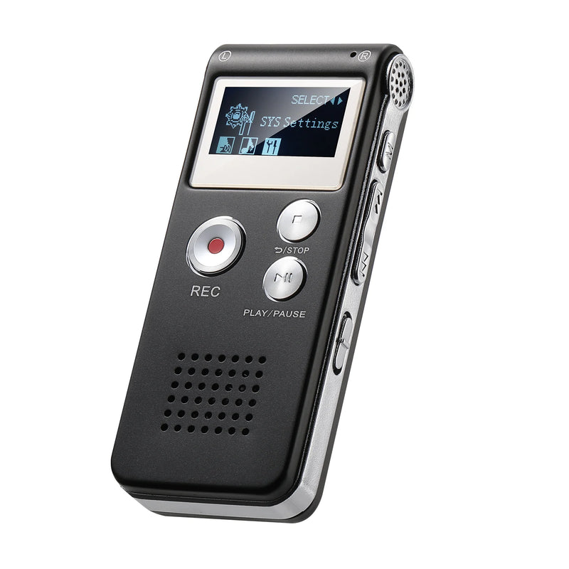 Digital voice-activated recorder