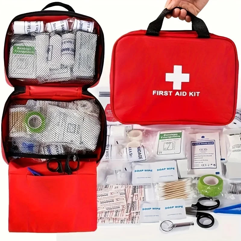 Compact trauma first aid kit