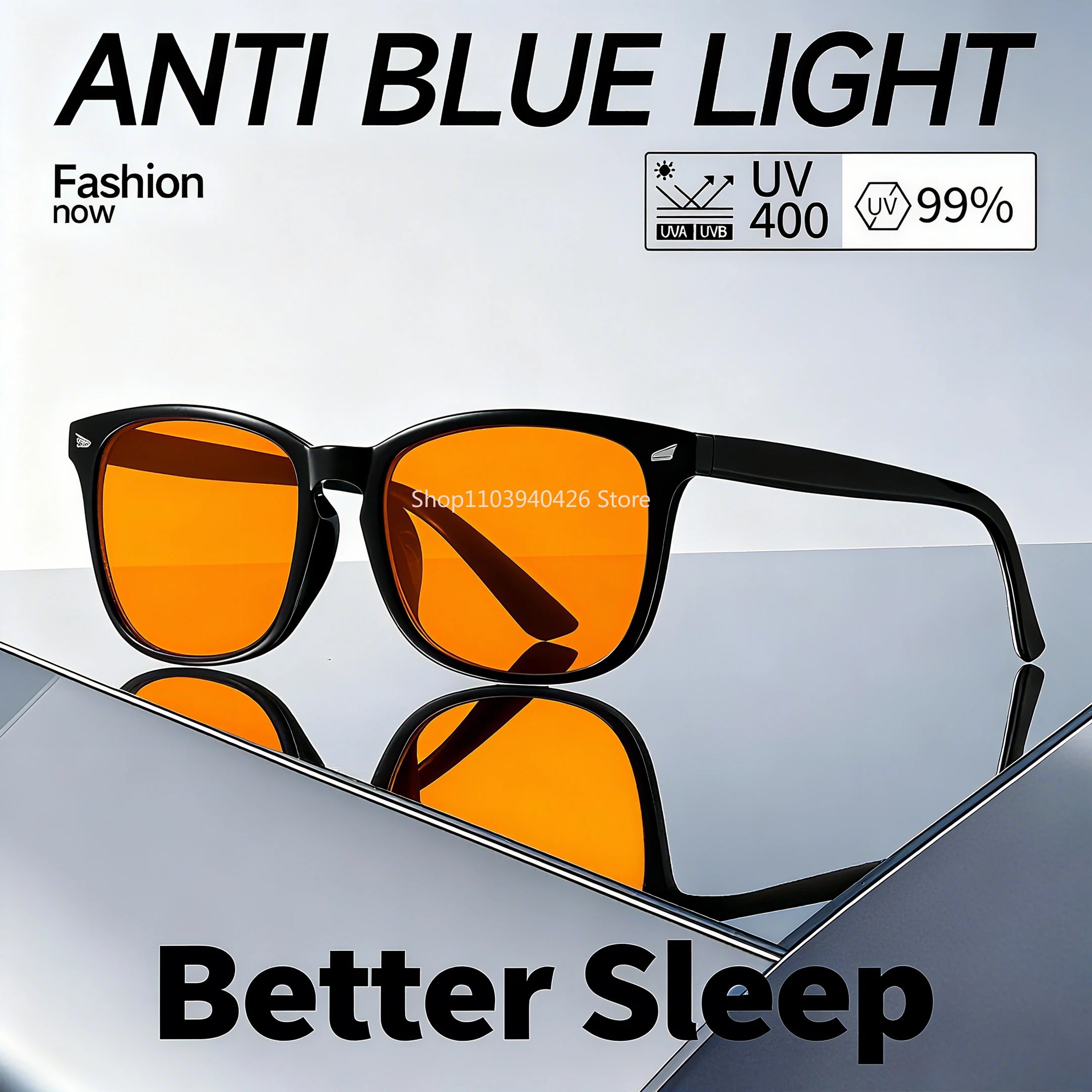 Blue light blocking glasses